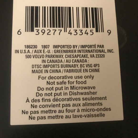 🖤🤍Hand Design Plate🤍🖤 - Picture 5 of 10